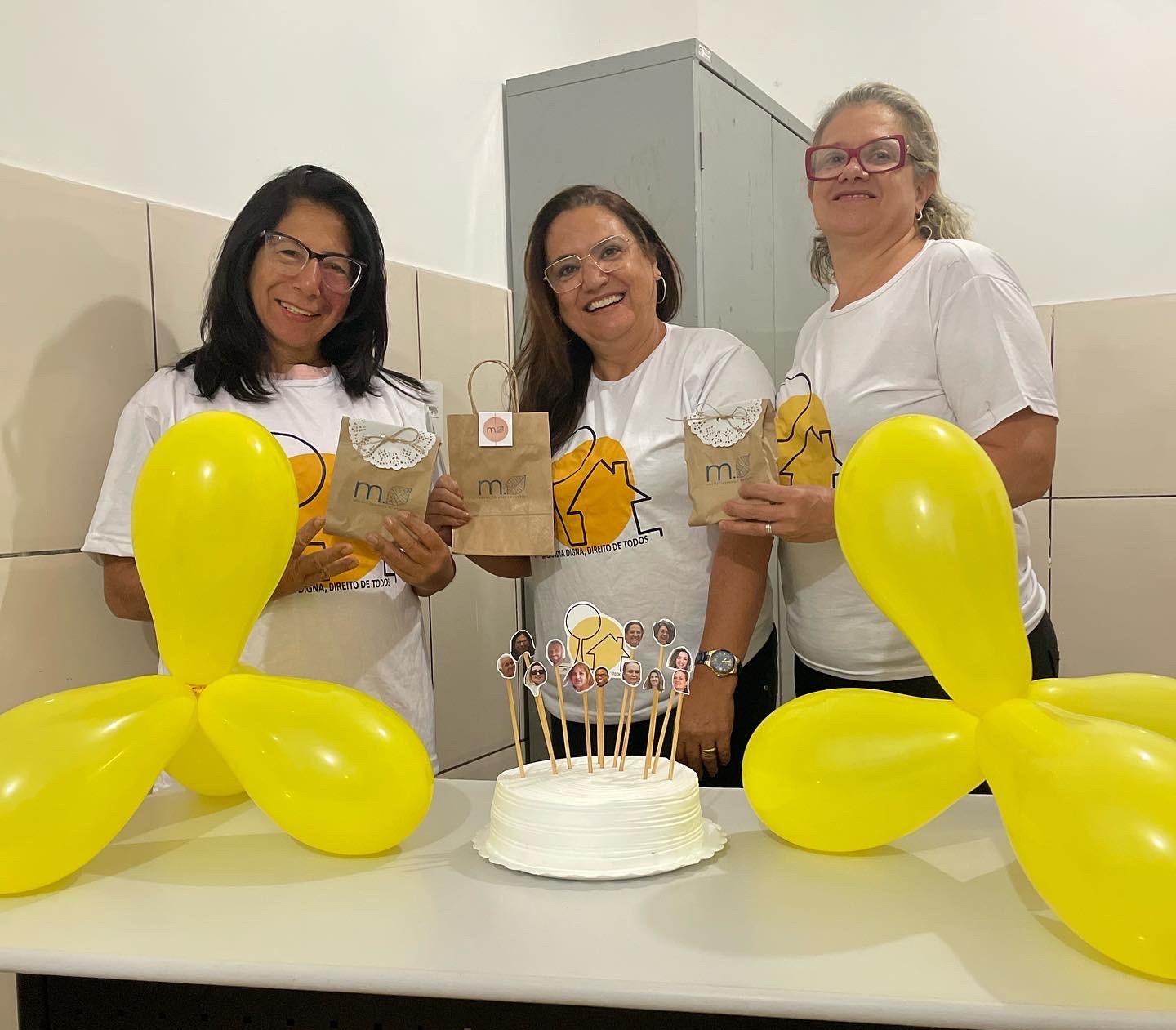 Comunidade beneficiada